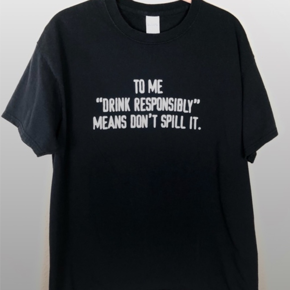 Gildan Black Tee
